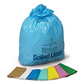 Laundry and Linen Bags - HDPE film, Flat Pack