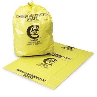 Chemotherapy Waste, CYTA SymbolMeets A.S.T.M. Dart Testing Requirements, Flat Pack