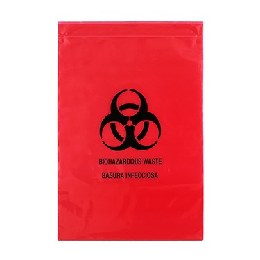 12 x 24 x 12 Size Medegen Medical Products 10-2011 SAF-T-TAINER Bio-Hazardous Waste Bags Corrugated Box with Liner