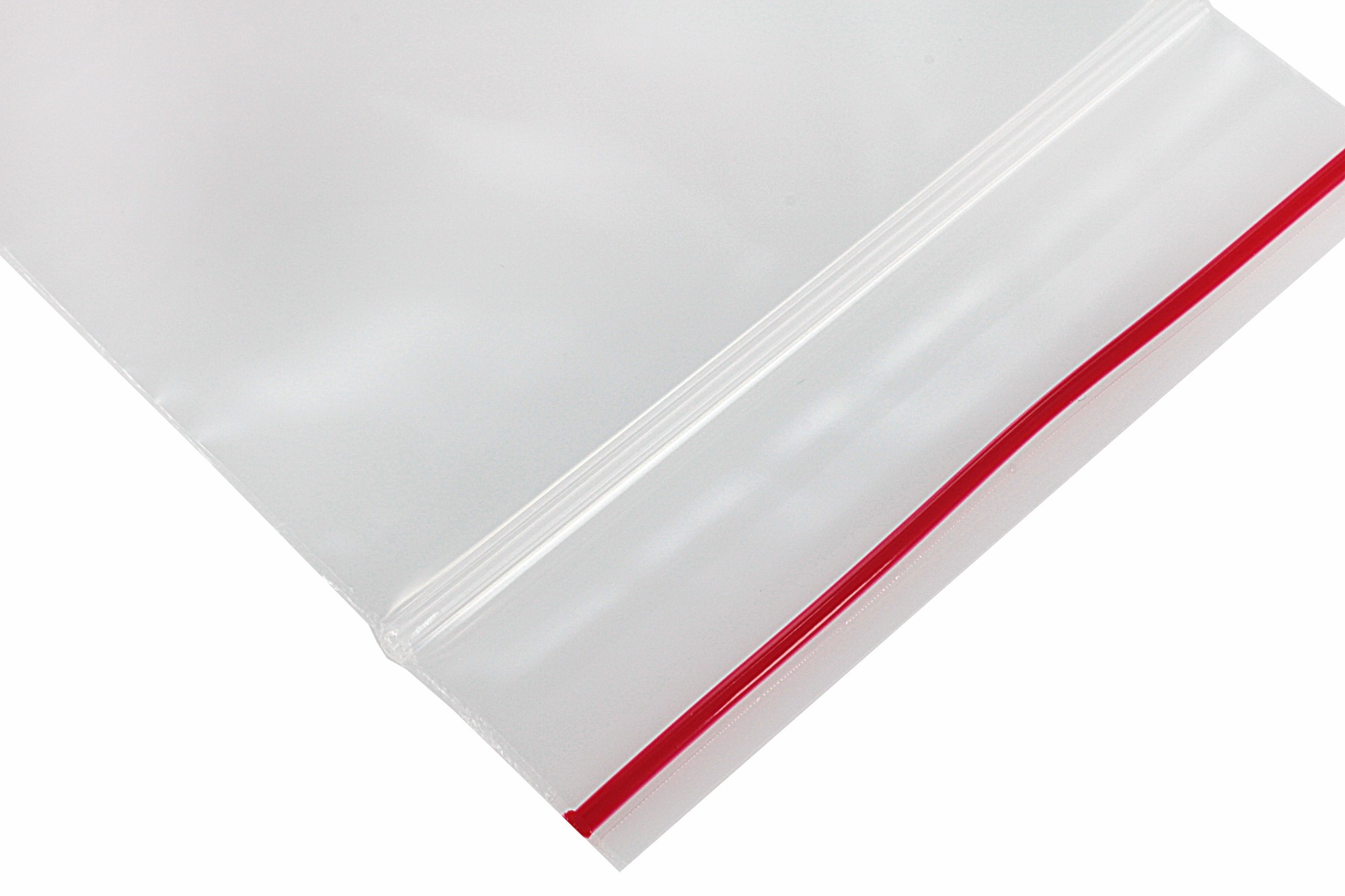 Minigrip Red Line Plain Reclosable Zipper Bags:Environmental  Samplers:General